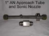 1" AN Sonic Nozzle and Approach Tube